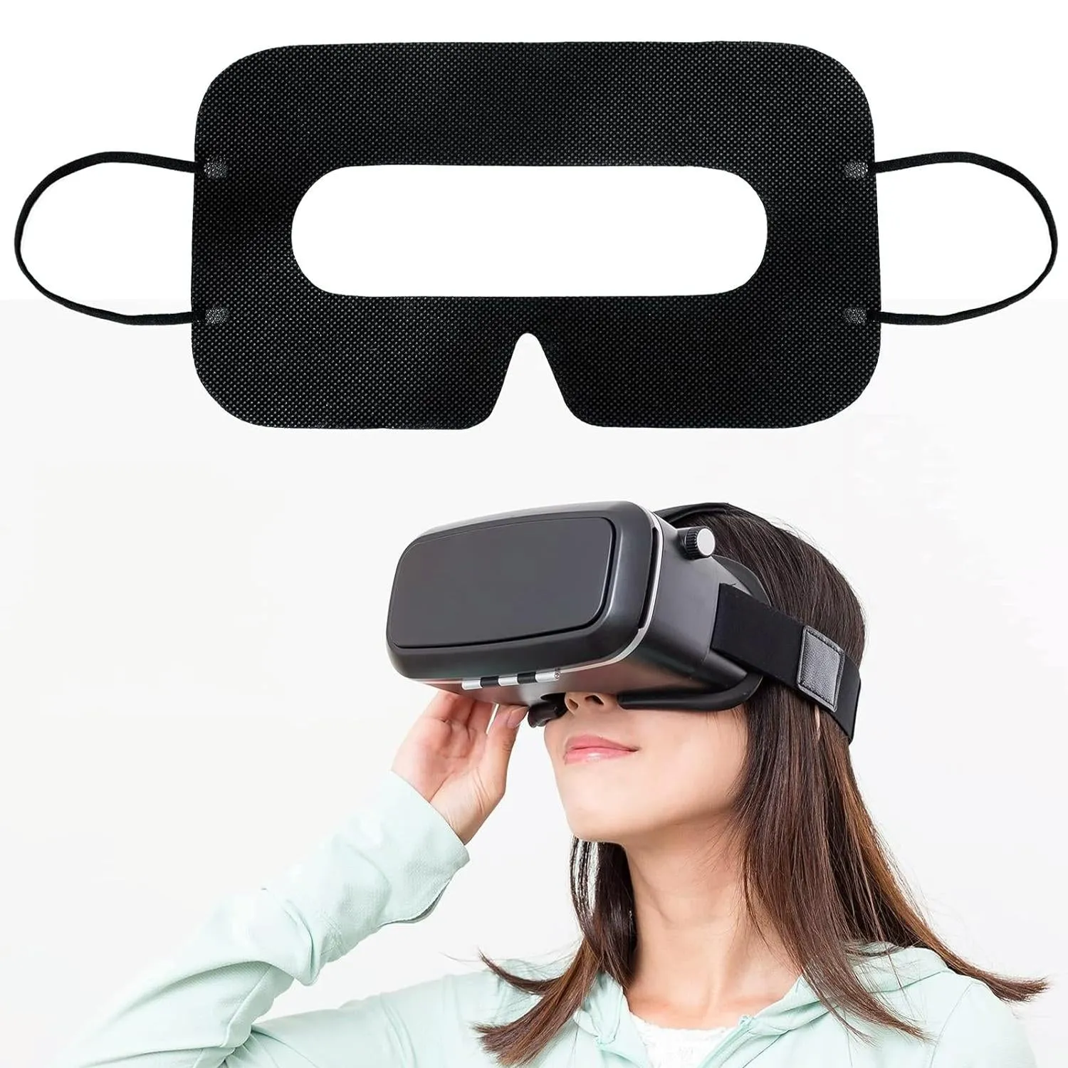 100 Eye Mask Pads for 3D Glasses | VR Compatible