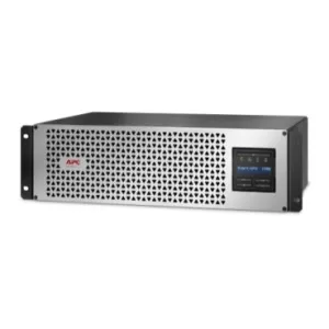 APC Smart-UPS, Line Interactive, 1500VA, Lithium-ion, Rackmount 3U, 230V, 6x IEC C13 outlets, SmartConnect Port SmartSlot, Short Depth, AVR, LCD