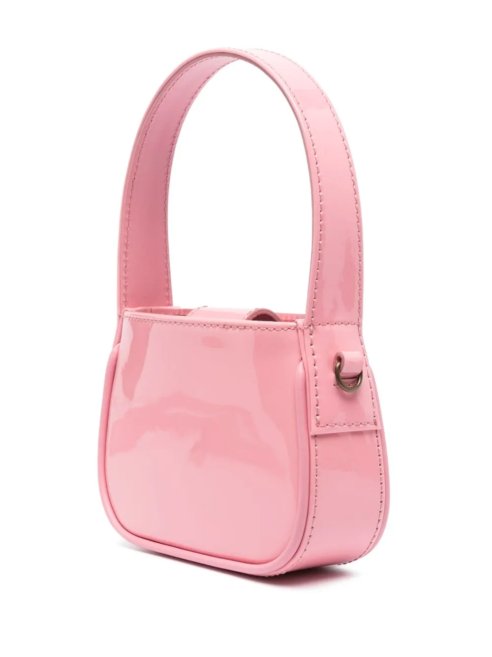 Blumarine crystal-embellished logo tote bag Pink