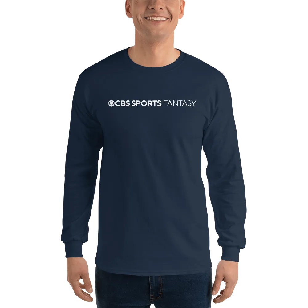 CBS Sports Fantasy Logo Adult Long Sleeve T-Shirt