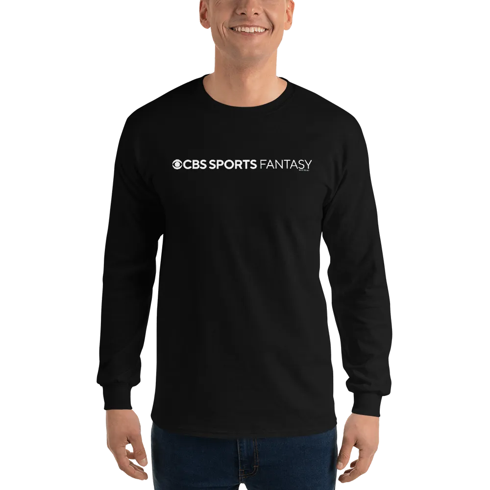 CBS Sports Fantasy Logo Adult Long Sleeve T-Shirt