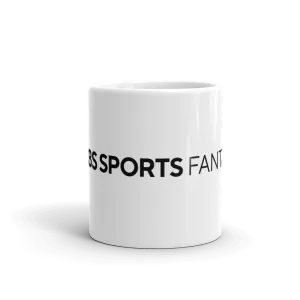 CBS Sports Fantasy Logo White Mug