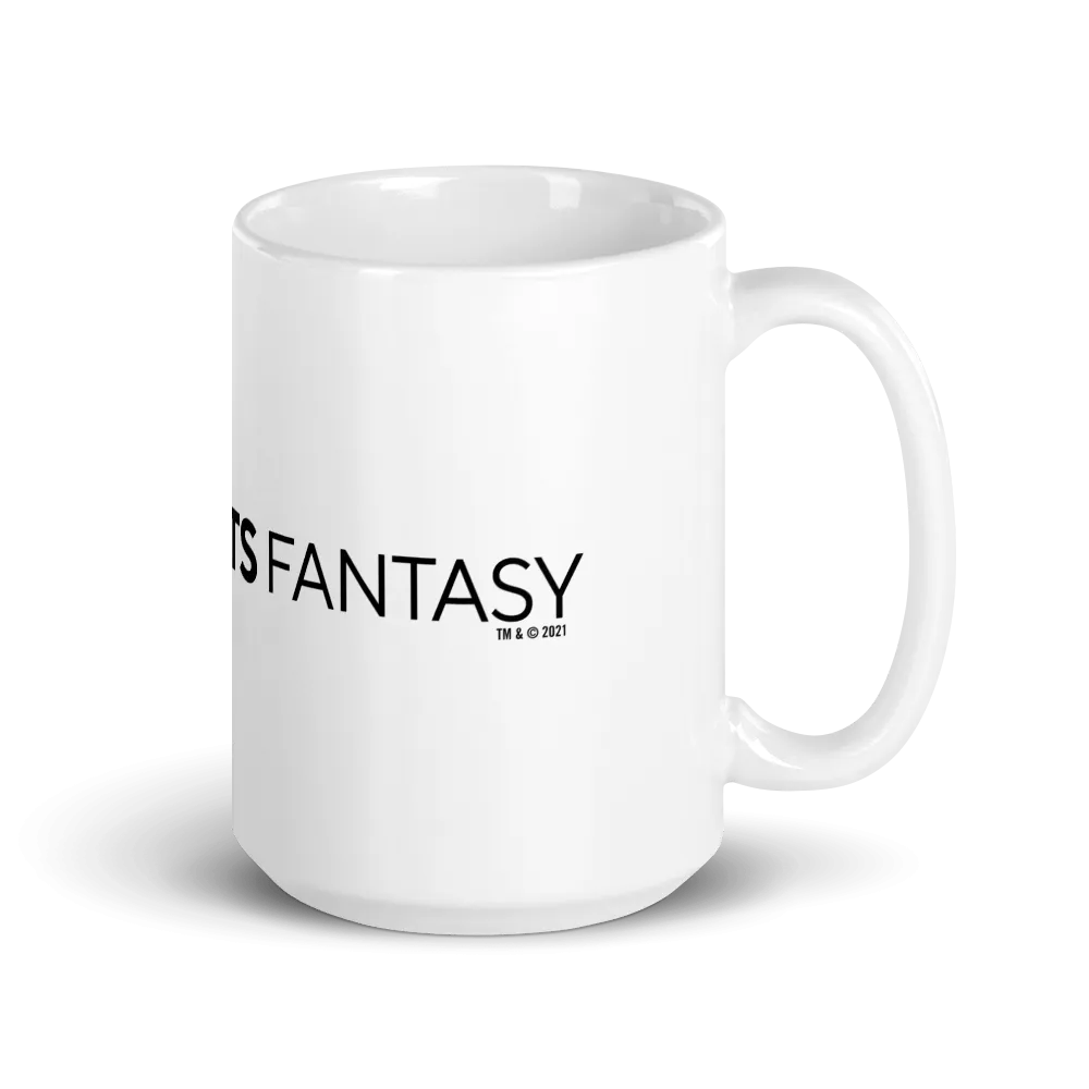 CBS Sports Fantasy Logo White Mug