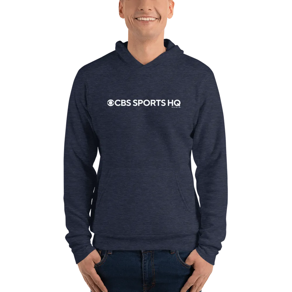 CBS Sports HQ Logo Adult Fleece Hooded Sweatshirt