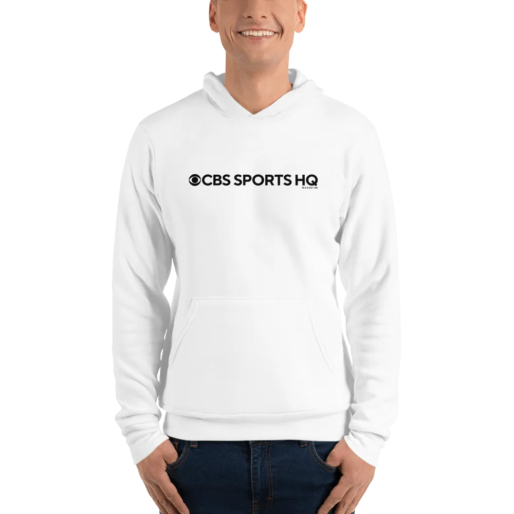 CBS Sports HQ Logo Adult Fleece Hooded Sweatshirt