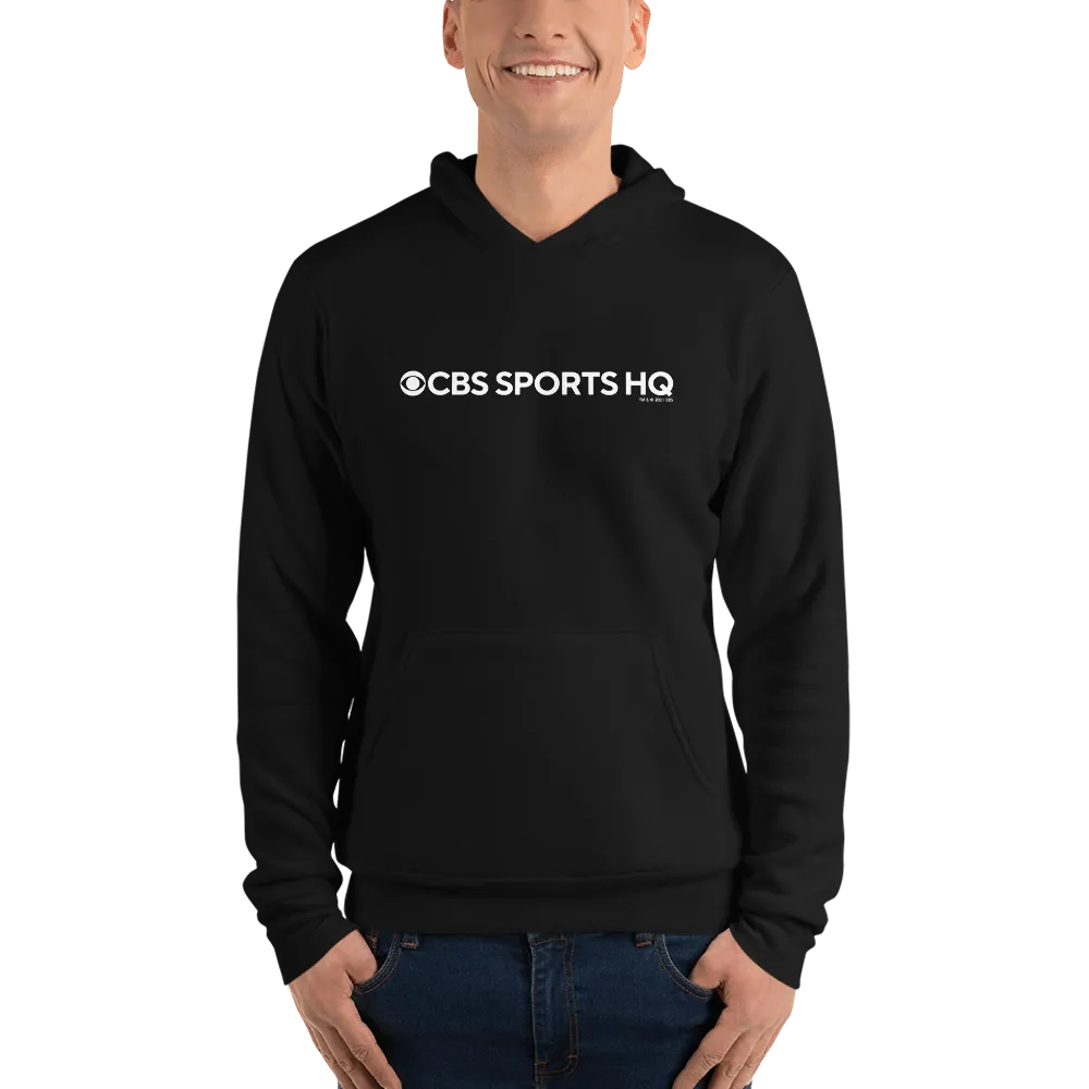 CBS Sports HQ Logo Adult Fleece Hooded Sweatshirt