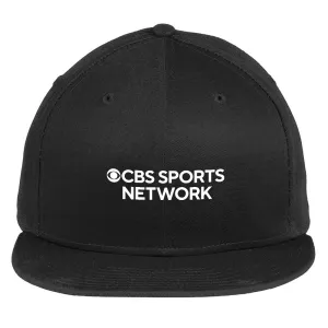 CBS Sports Network Logo Embroidered Flat Bill Hat