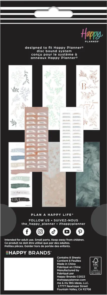 Heal From Within - 8 Sticker Sheets