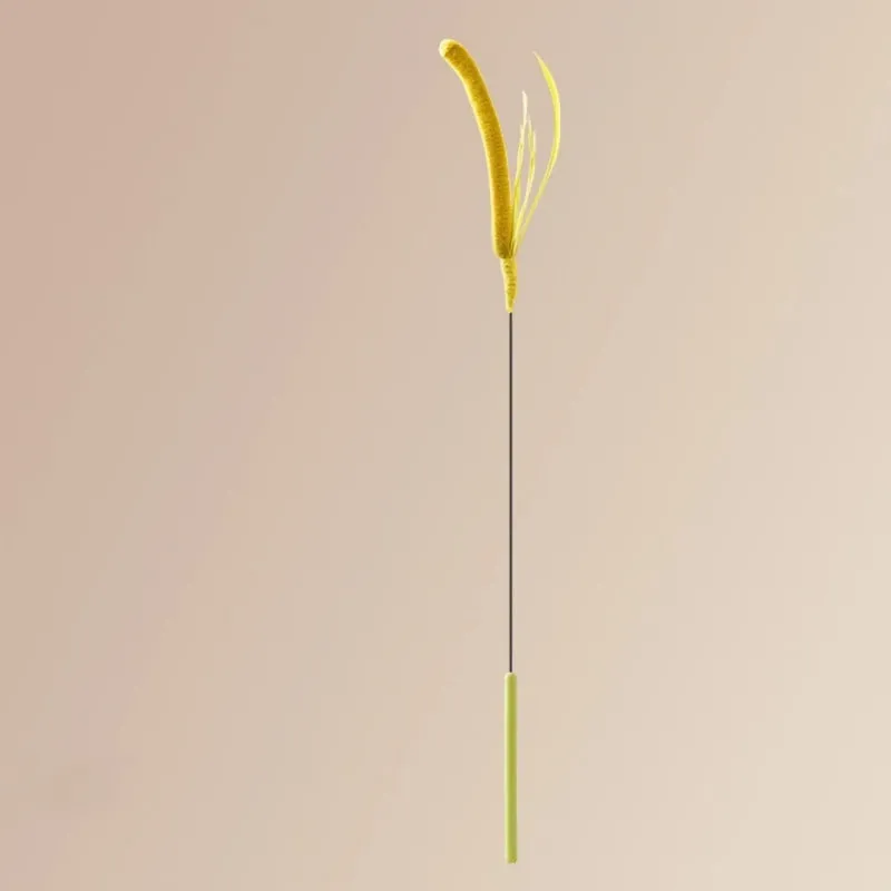 Interactive Feather Teaser Stick for Cats and Dogs