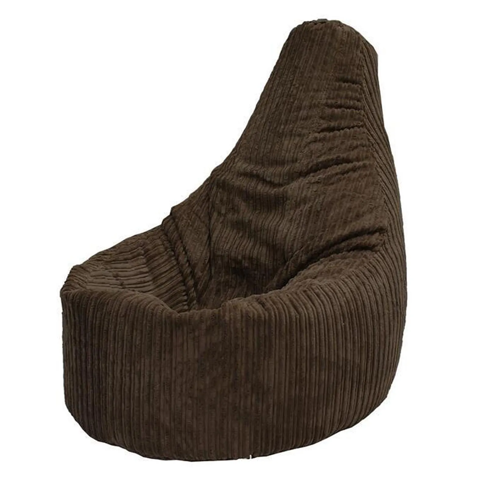 Jumbo Corduroy Gamer Bean Bag Chair High Back Adult Gaming Beanbag Seat Beans
