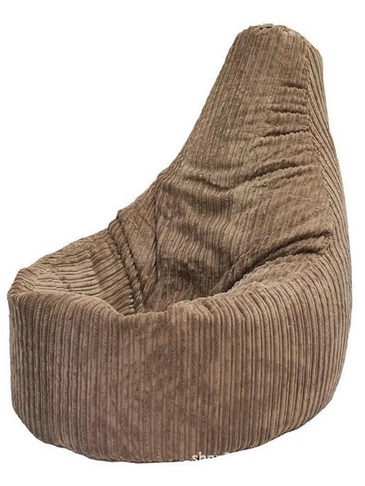 Jumbo Corduroy Gamer Bean Bag Chair High Back Adult Gaming Beanbag Seat Beans