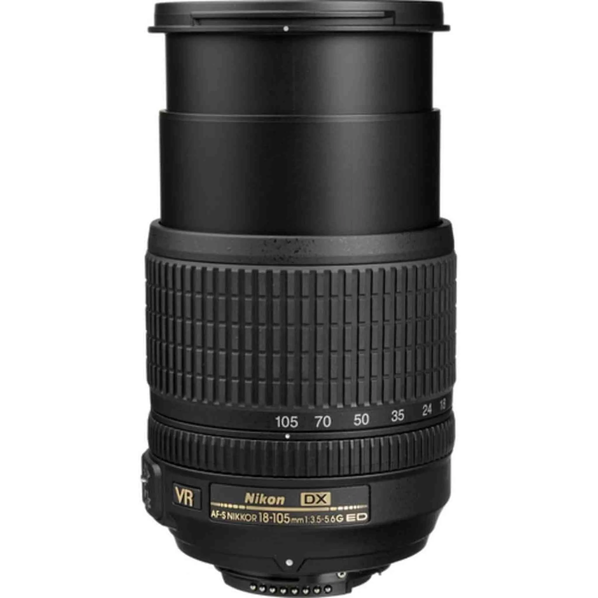 Nikon AF-S DX 18-105mm f/3.5-5.6G ED VR Lens (2179) Intl Model Bundle