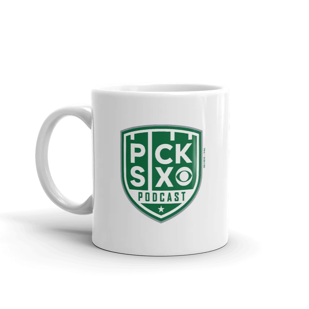 Pick Six Podcast White Mug