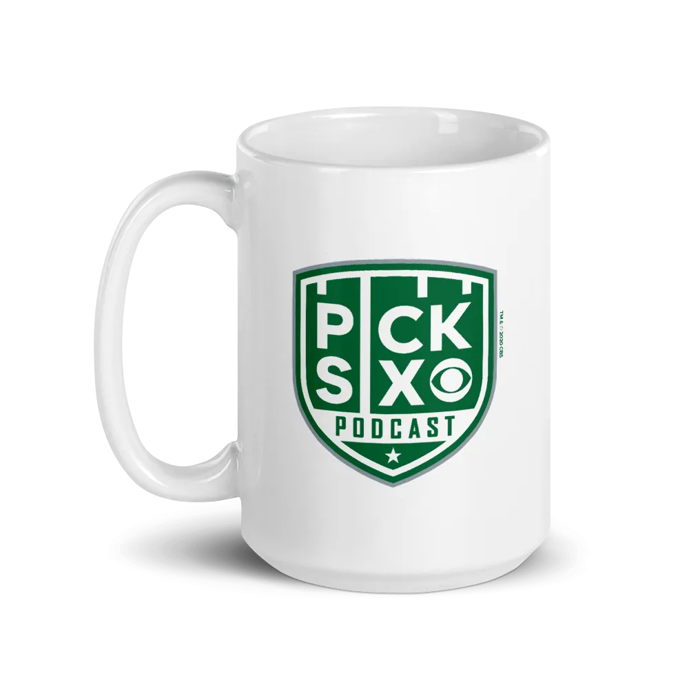 Pick Six Podcast White Mug