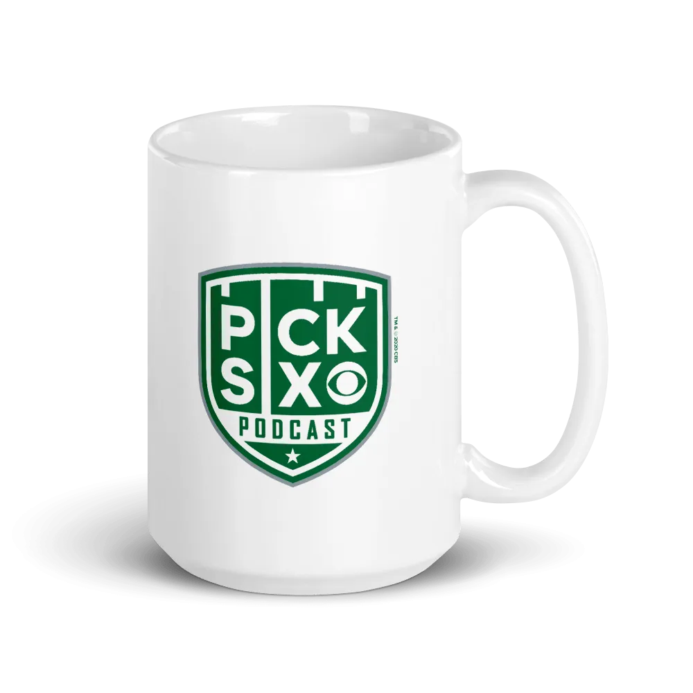 Pick Six Podcast White Mug