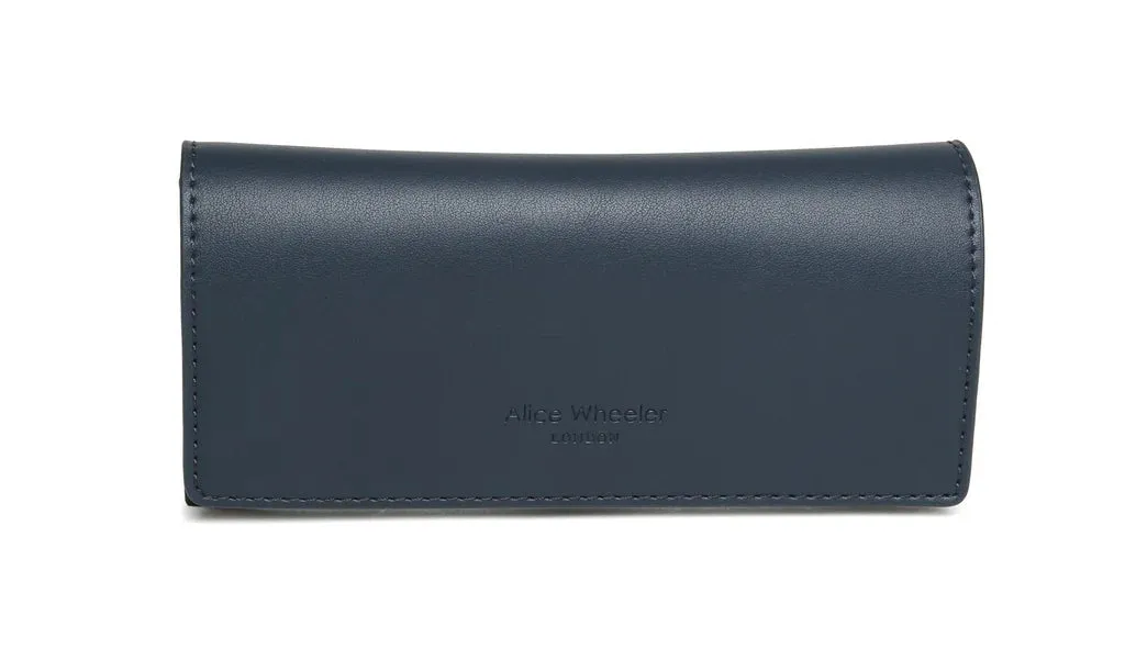 Rome Glasses Case - Navy