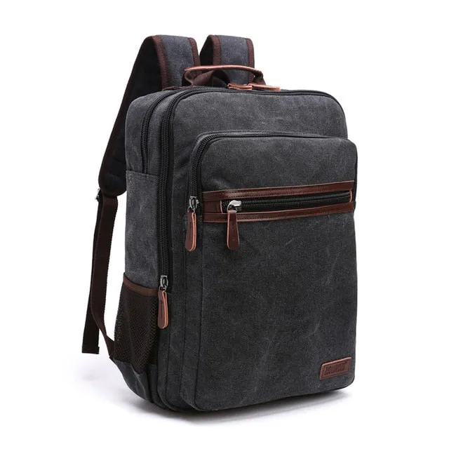 Vintage Canvas Backpack